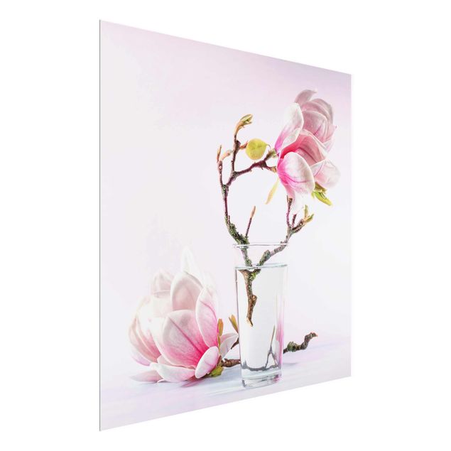 Prints flower Magnolia In A Glass
