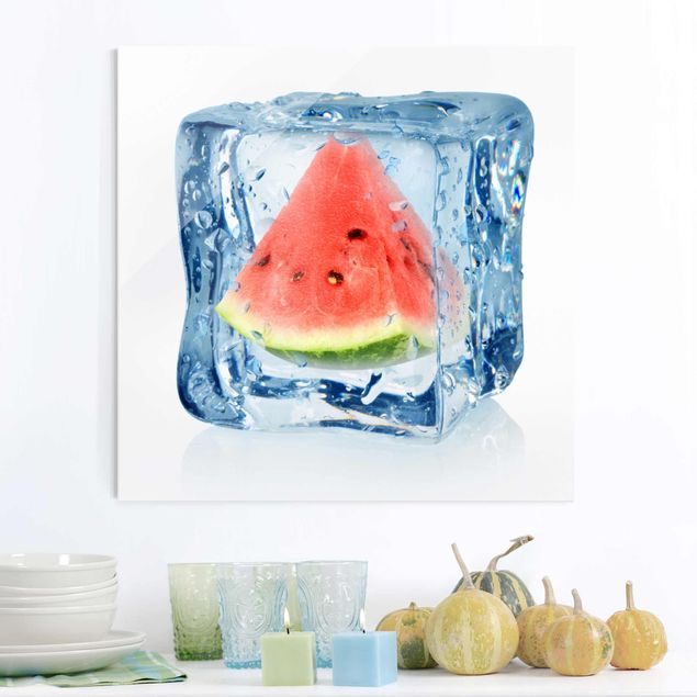 Kitchen Melon In Ice Cube