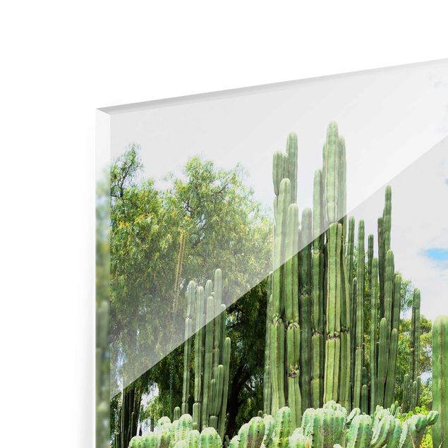 Flower print Cactus Landscape