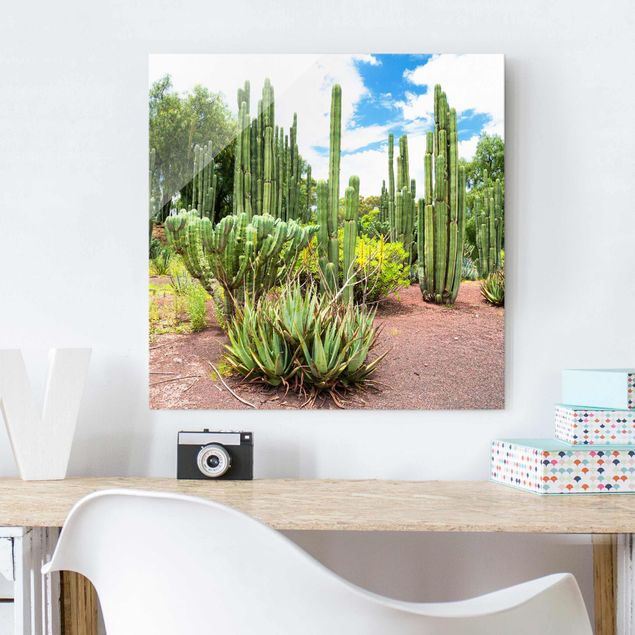 Prints Cactus Landscape