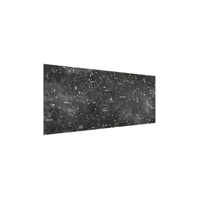 Architectural prints Map Of Constellations Blackboard Look