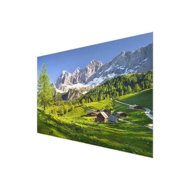 Contemporary art prints Styria Alpine Meadow