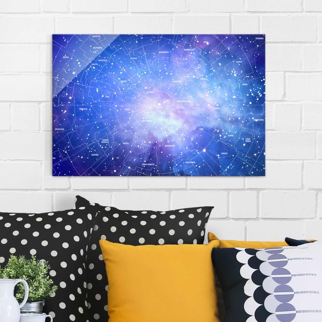 Kitchen Stelar Constellation Star Chart