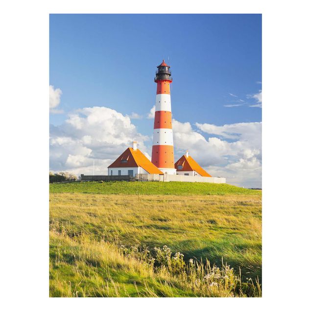 Modern art prints Lighthouse In Schleswig-Holstein