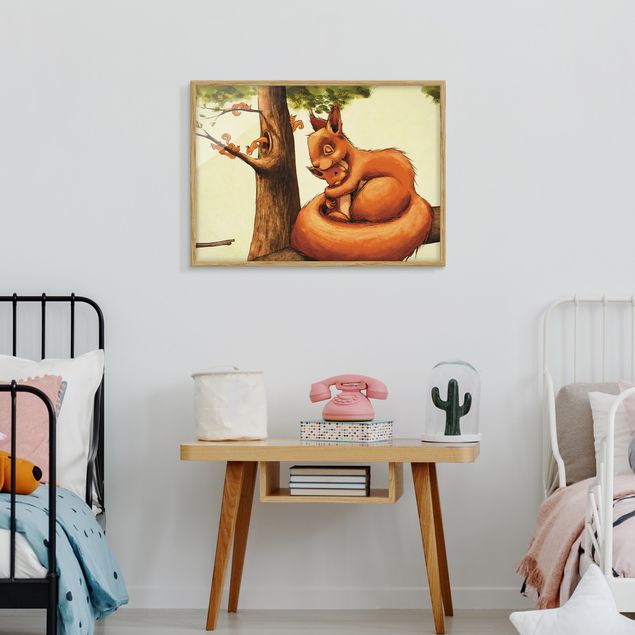 Nursery wall art Mommy Squirricorn