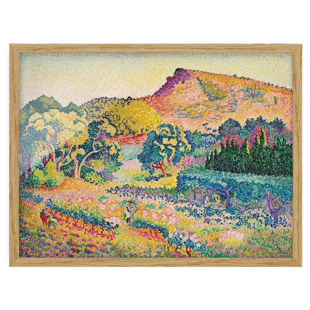 Art style Henri Edmond Cross - Landscape With Le Cap Nègre