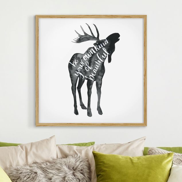 Prints animals Animals With Wisdom - Elk