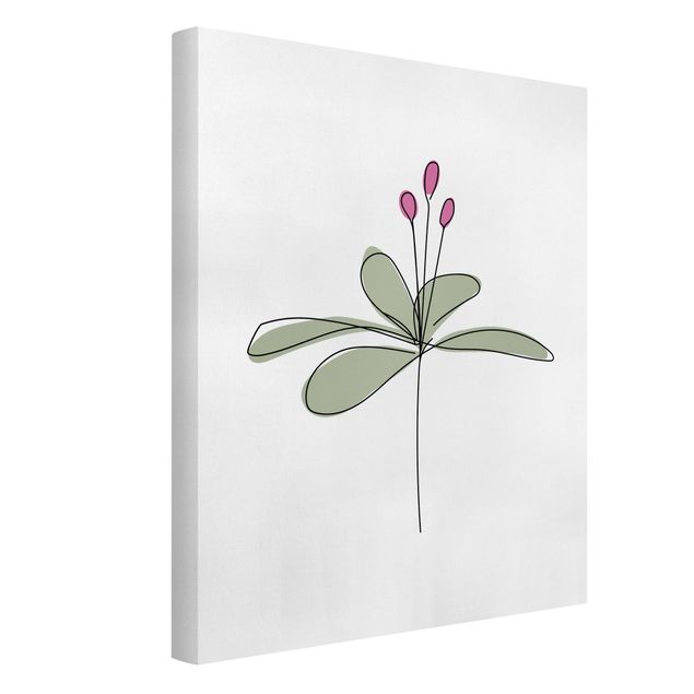 Flower print Lily Line Art