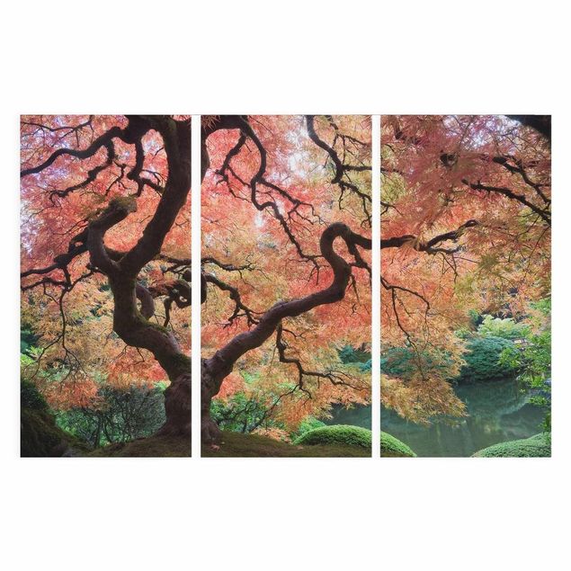 Canvas landscape Japanese Garden