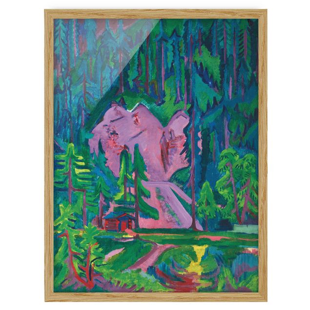 Art posters Ernst Ludwig Kirchner - Quarry in the Wild