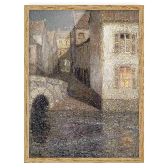 Mountain wall art Henri Le Sidaner - The House by the River, Chartres