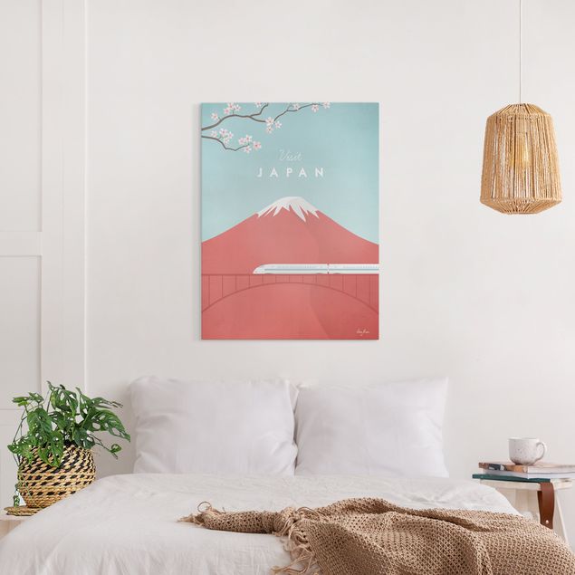 Mountain wall art Travel Poster - Japan