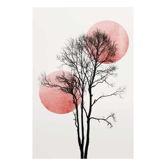 Art prints Tree in Nightsky