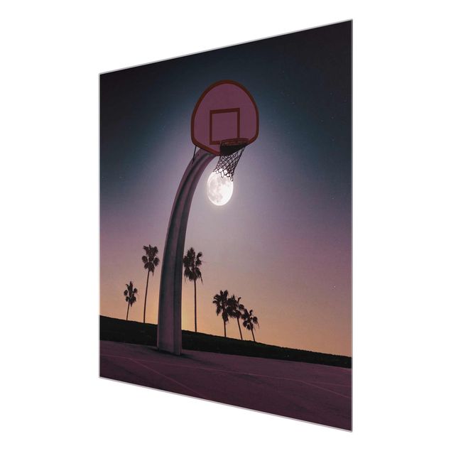 Jonas Loose Basketball With Moon