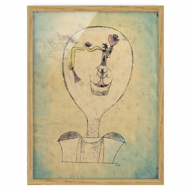 Prints abstract Paul Klee - The Bud of the Smile