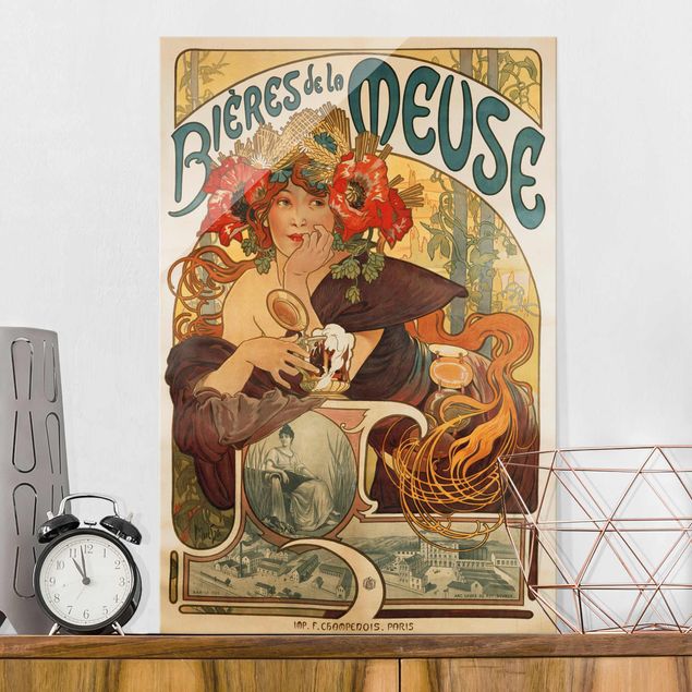 Alfons Muncha Alfons Mucha - Poster For La Meuse Beer