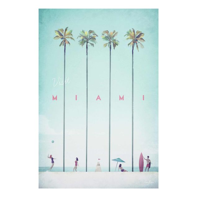 Sea life prints Travel Poster - Miami