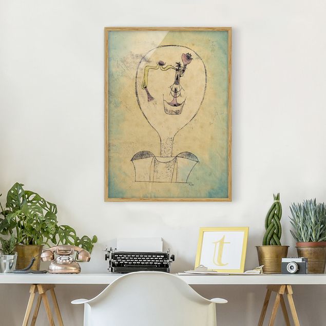 Art prints Paul Klee - The Bud of the Smile