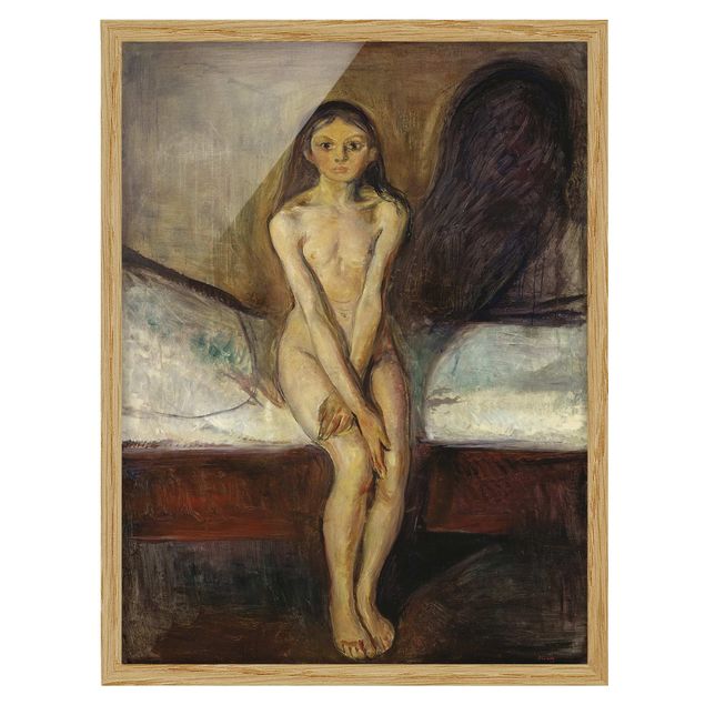 Art styles Edvard Munch - Puberty