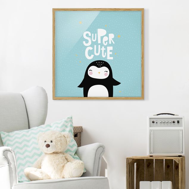 Prints animals Super Cute Penguin