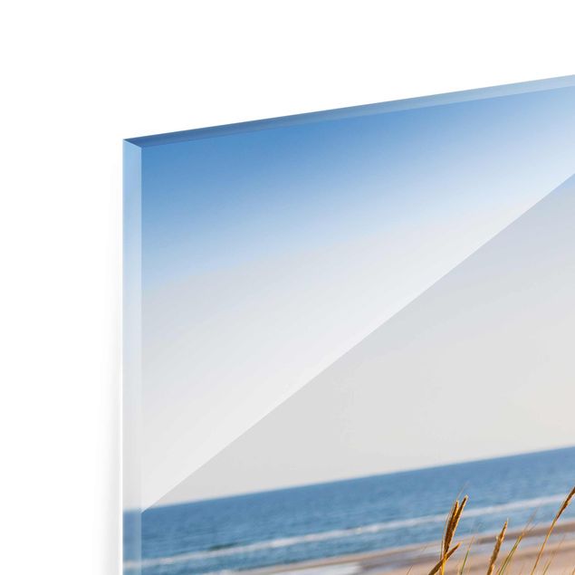 Glass prints beach Beach Dune At The Sea
