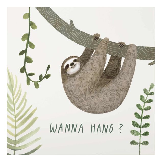 Prints Sloth Sayings - Hang