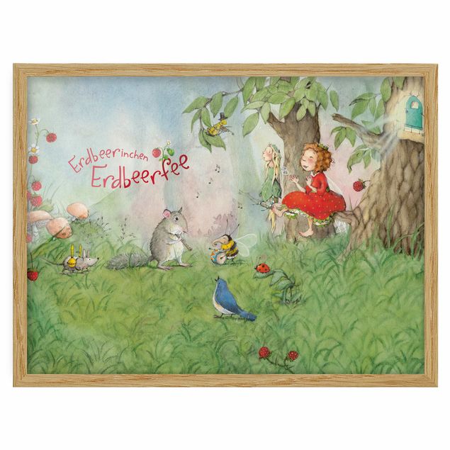 Prints green Little Strawberry Strawberry Fairy - Making Music Together