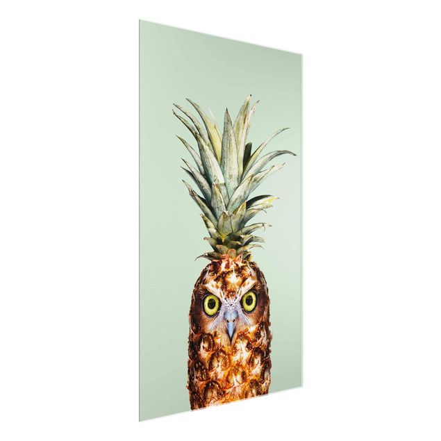 Prints modern Pineapple With Owl
