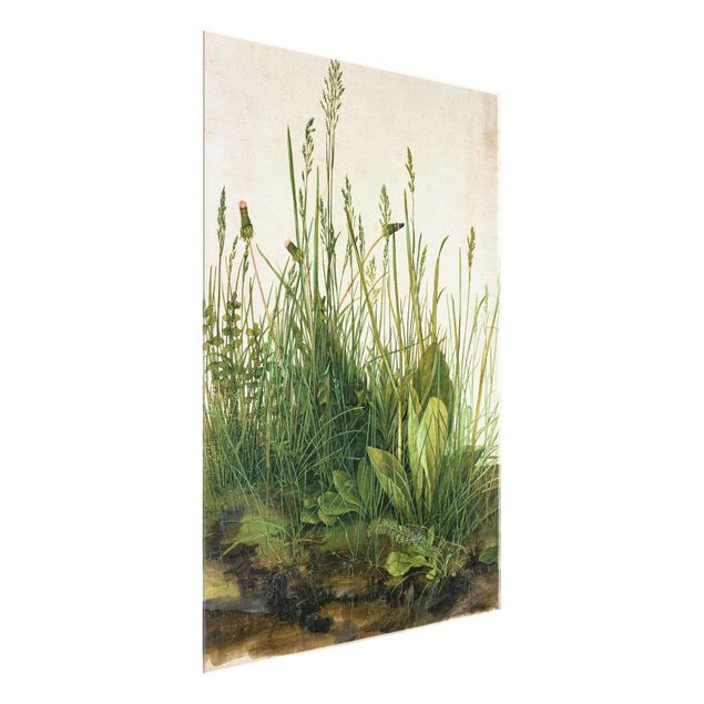 Glass prints flower Albrecht Dürer - The Great Lawn