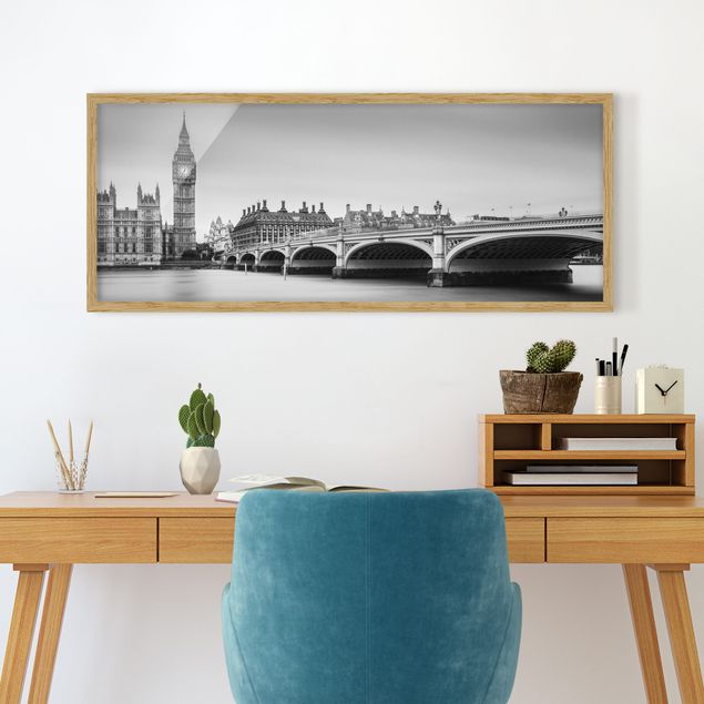 Prints London Westminster Bridge And Big Ben