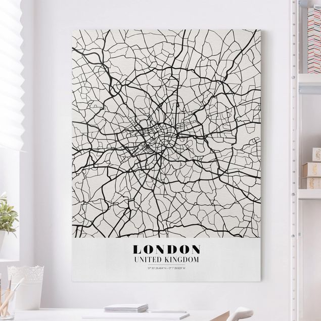 Kitchen London City Map - Classic