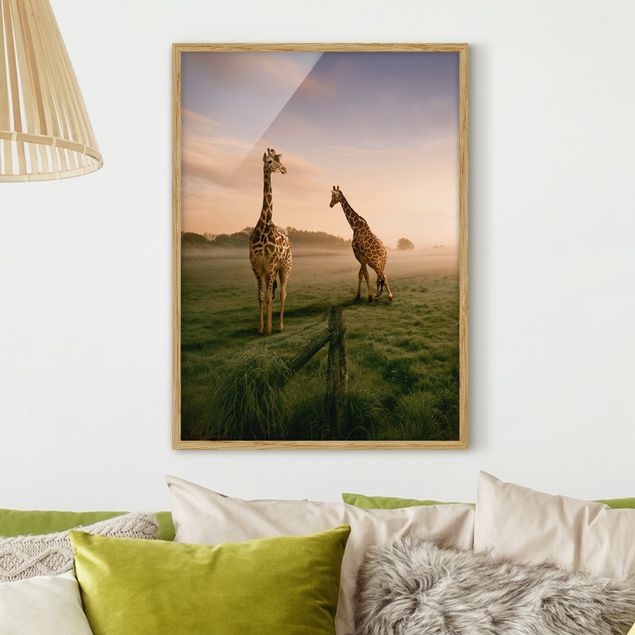 Kitchen Surreal Giraffes