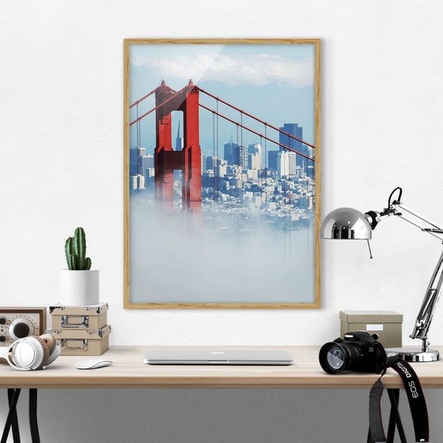 Modern art prints Good Morning San Francisco!