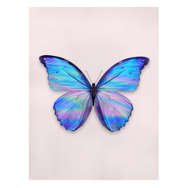 Canvas art Holographic Butterfly