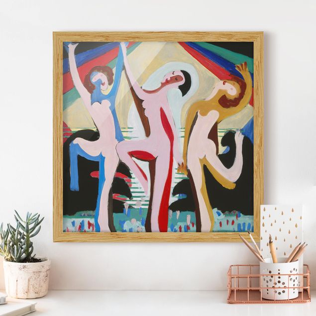 Kitchen Ernst Ludwig Kirchner - colour Dance