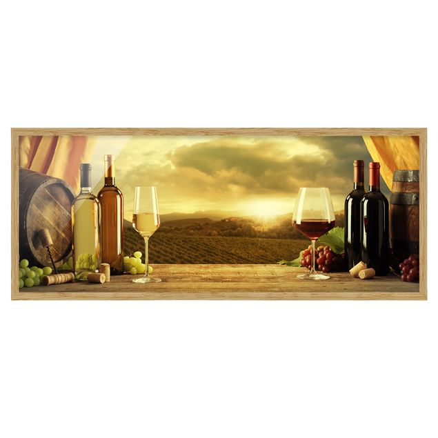 Nature art prints Wine With A View