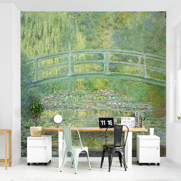 Puppy wallpaper Claude Monet - Japanese Bridge