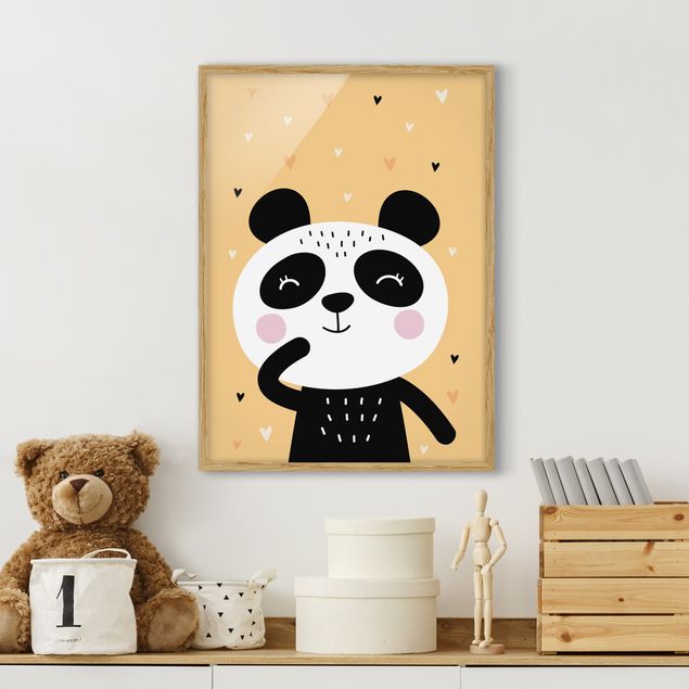 Nursery decoration The Happiest Panda