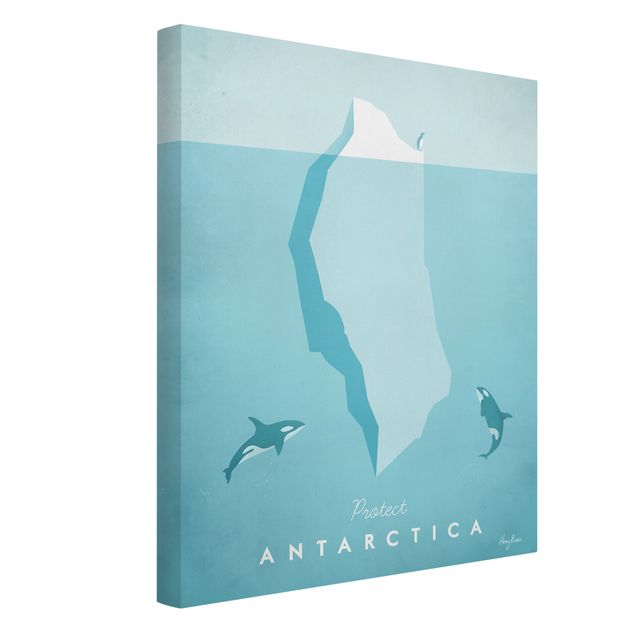 Landscape wall art Travel Poster - Antarctica