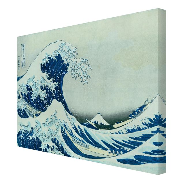 Art posters Katsushika Hokusai - The Great Wave At Kanagawa