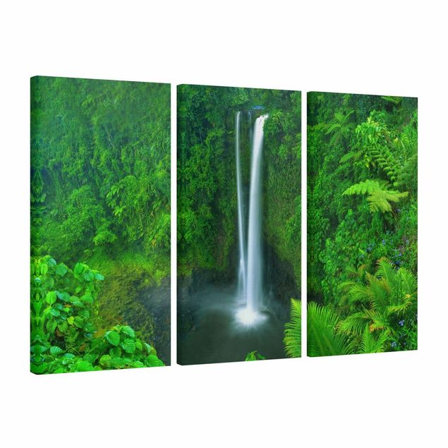 Waterfall canvas wall art Heavenly Waterfall