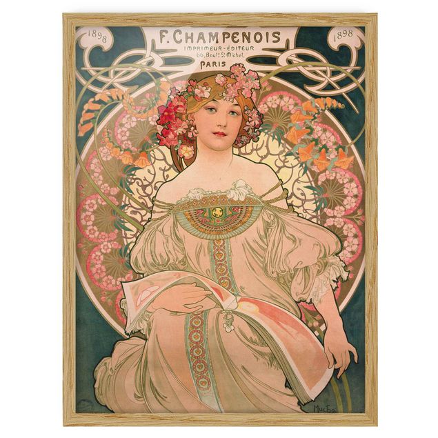 Art posters Alfons Mucha - Poster For F. Champenois