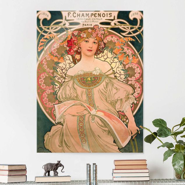 Alphonse Mucha Alfons Mucha - Poster For F. Champenois