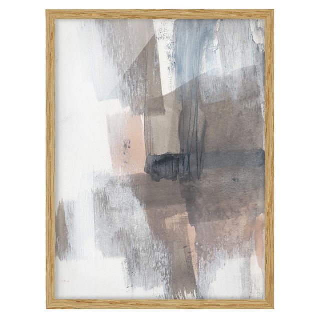 Abstract framed art Shades In Sepia