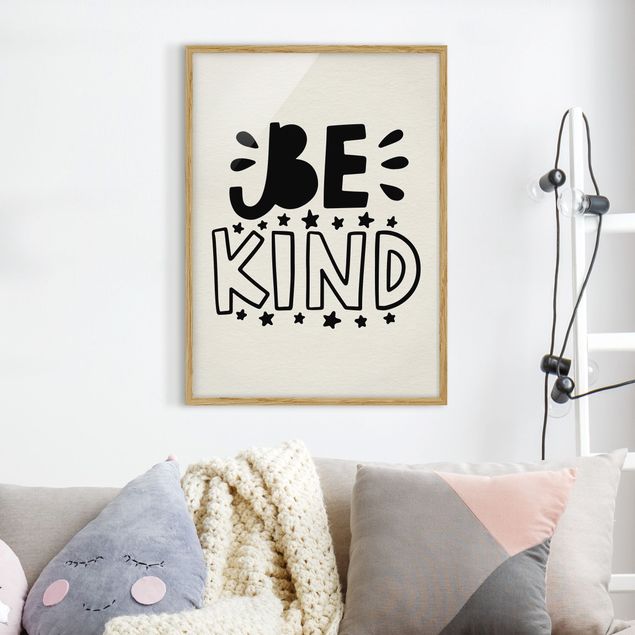 Prints quotes Be Kind