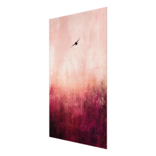 Canvas art Bird In Sunset