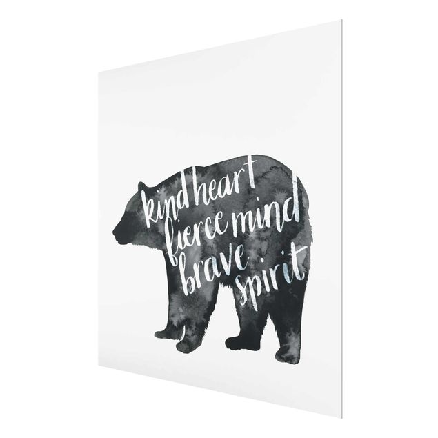 Prints Animals With Wisdom - Bear