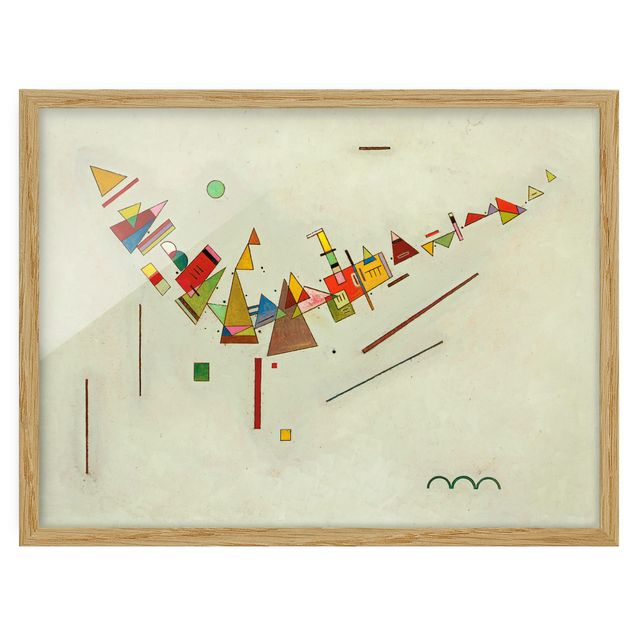 Art prints Wassily Kandinsky - Angular Swing