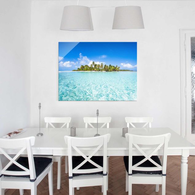 Landscape canvas prints Crystal Clear Water