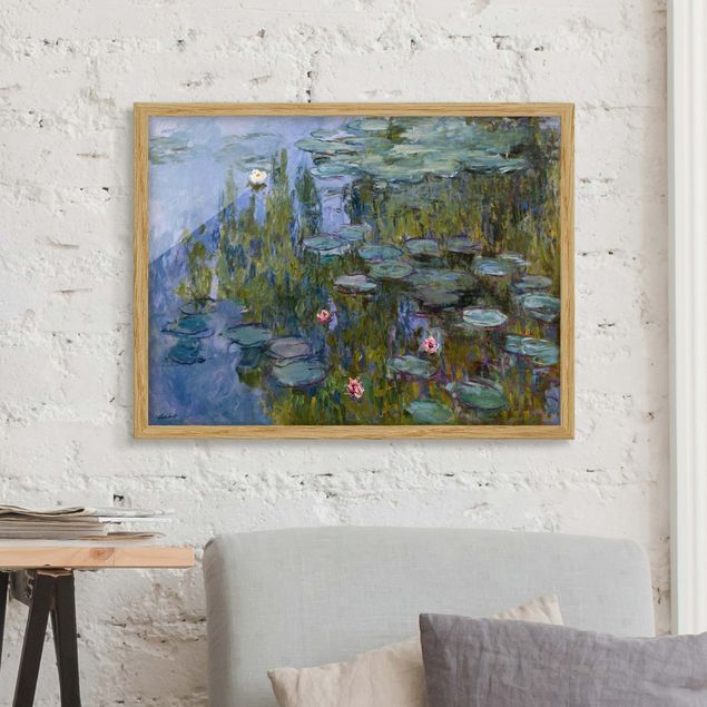 Impressionist art Claude Monet - Water Lilies (Nympheas)